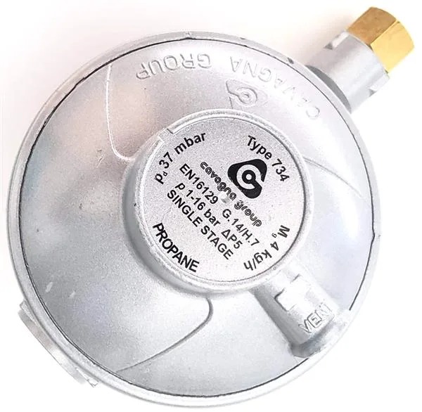 Détendeur Cavagna 734B1 37mbar 4kg/h 1/4