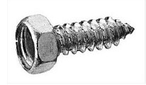 Selfdrilling screws, 4,8x13, per 200 pcs., DIN 7504K - mostly used to fix pipe under the car