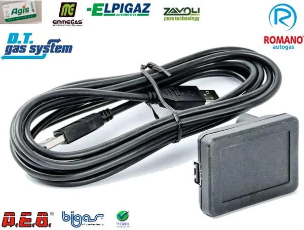 Interface cable AEB USB (AMP 4 pins connector)