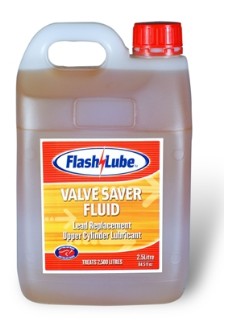 2.5 liters of Flashlube Valve Saver oil