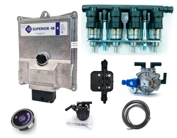 Dedicated LPG-kit SsangYong Korando without tank 1500cc