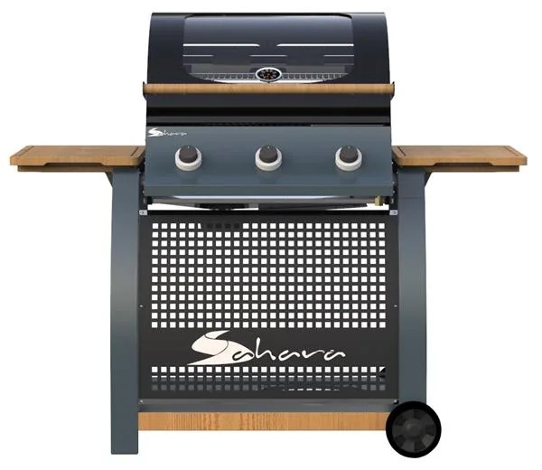 Barbecue à gaz 13.5 KW 3 brûleurs 10 ans de garantie