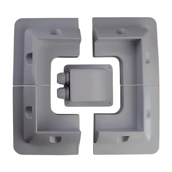 Kit de fixation pour panneaux solaires sur caravane, bateau et camping-car en 5 pièces