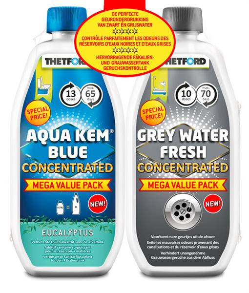 Aqua Kem Bleu en Grey Water Fresh