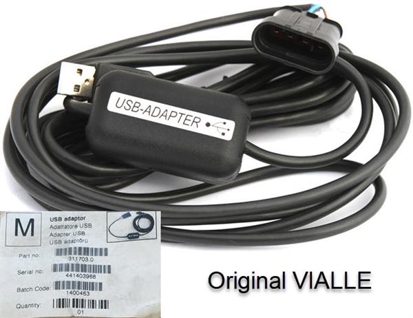 Câble diagnostique Vialle LiquidSI USB - original