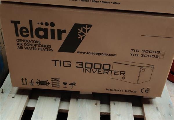 Verpakking op pallet TIG 3000 Inverter