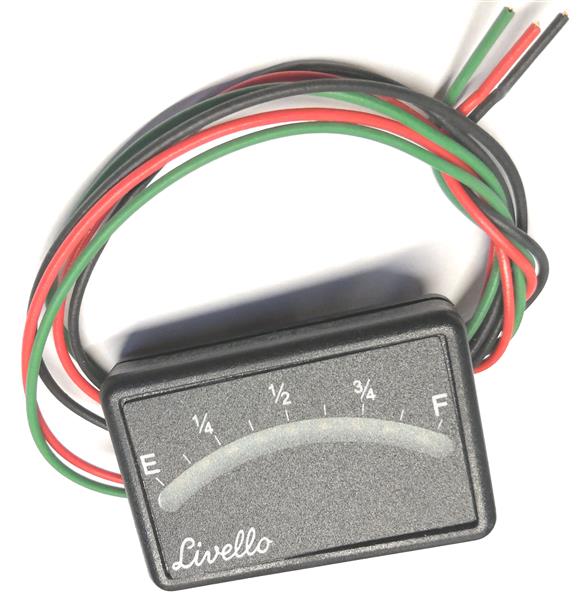Content indicator, with leds, LIVELLO, 9 leds