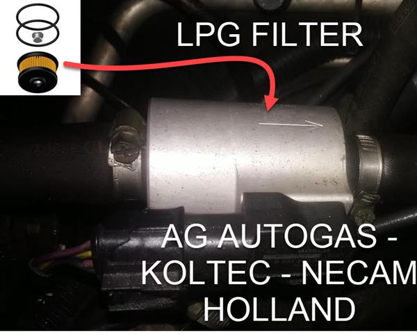 beginnen Prematuur Herziening Koltec-Necam filter kit drooggasfilter | LPG-CNG Van Meenen