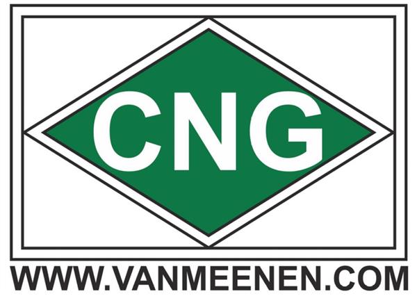 CNG Sticker, verplicht in België