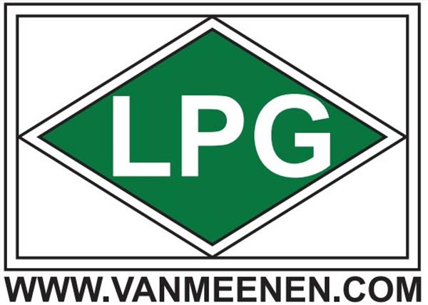 LPG Aufkleber Belgien - Pflichtprüfetikett