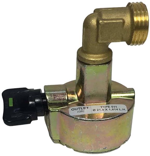 Clip-on Gas Cylinder Adapter 27mm