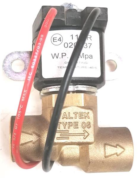 Valtek type 06 gasafsluiter, 8 mm, 24 Volt