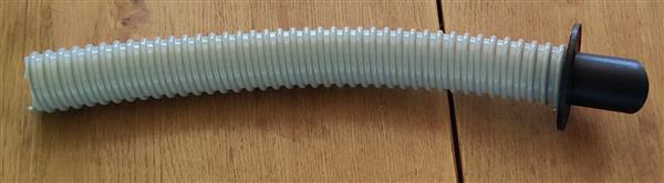 Tank ventilation pipe 30 mm per meter - colour: grey