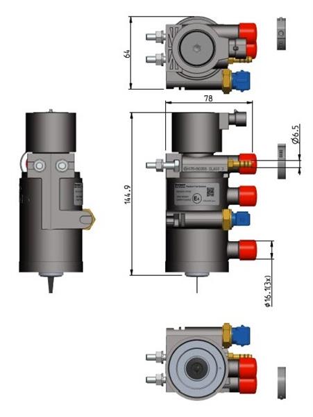 EVP500 pressure regulator