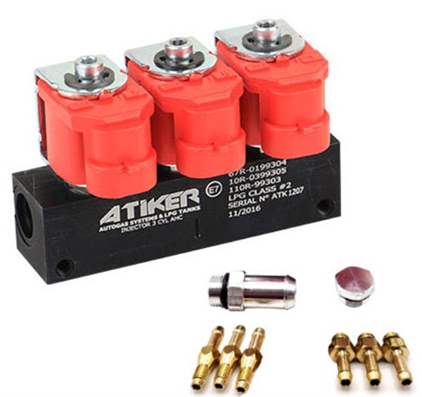 Atiker LPG-CNG Injektor 3 Zylinder AHC