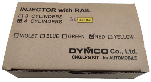 Carton Box 4 cil. rail 3 Ohm Dymco