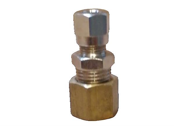 Straight compression coupling 8x6mm