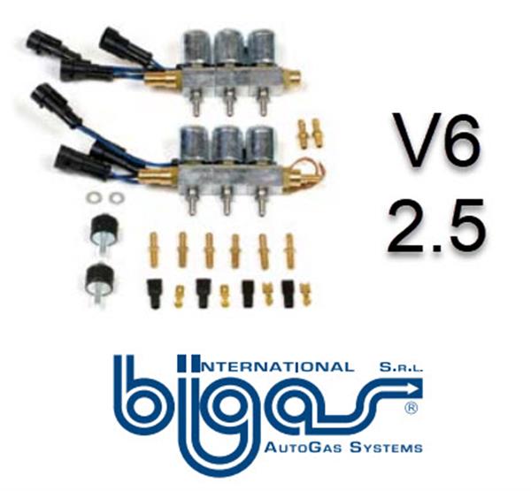 Bigas Autogas Injektoren V6C FAST 2.5