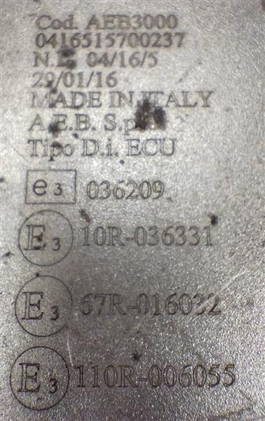 Specificaties OMVL ECU Dream XXI ID