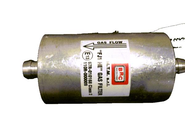 Filtre BRC “FJ1 HE” ø10 mm - Gaz-filtre Inline