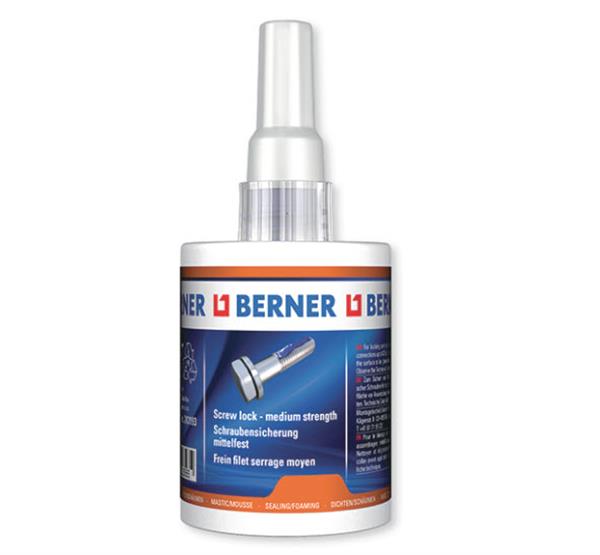 Berner Thread Locker Medium Strength 60g - Secure Fastening