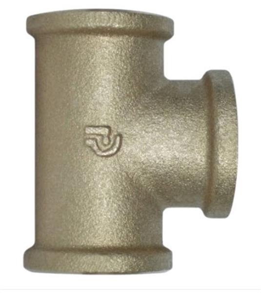 Brass T-Piece 3/8" Female Thread - Reliable Gas Fittings