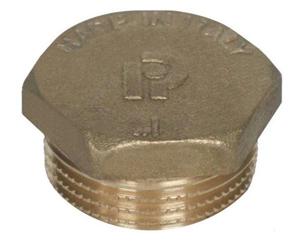 Brass Plug 1/2" Male Thread - Reliable Sealing Solution