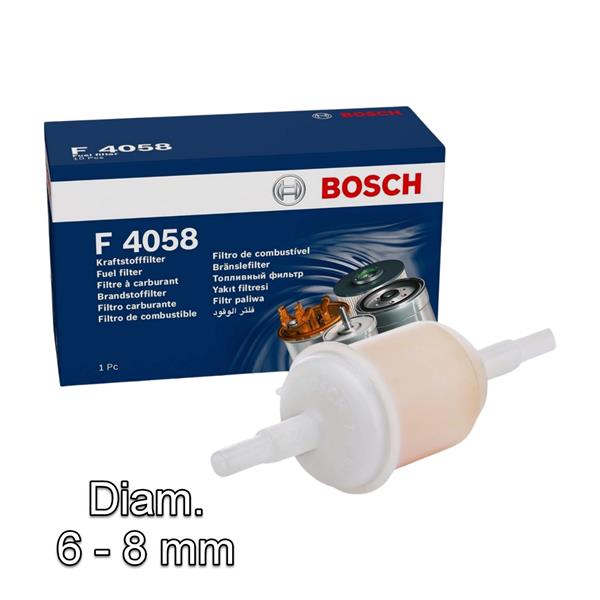 Filtre à carburant Bosch 0450904058-000 - F4058 Ø35mm
