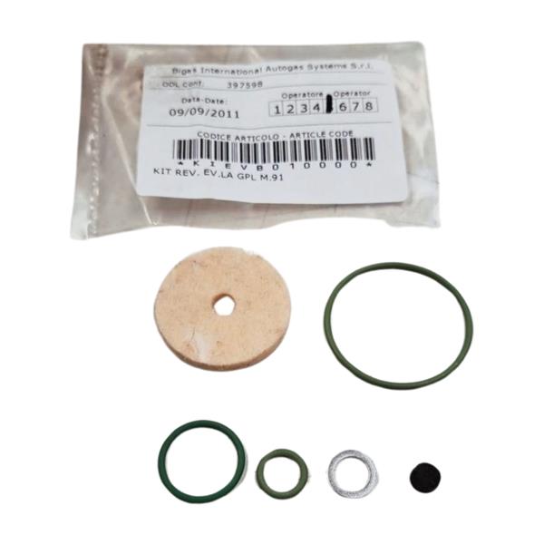 Bigas M91 Gas Valve Overhaul Kit - Filter with O-rings and Accessories