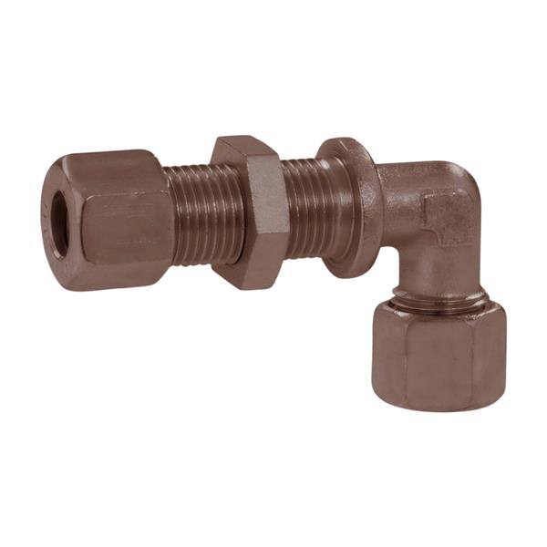 GOK 90° Bulkhead Fitting 8x8 mm WSV for LPG and Gas Lines