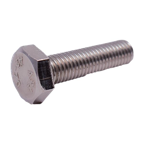 Hex bolt M10x30 - Zinc plated - Allimex