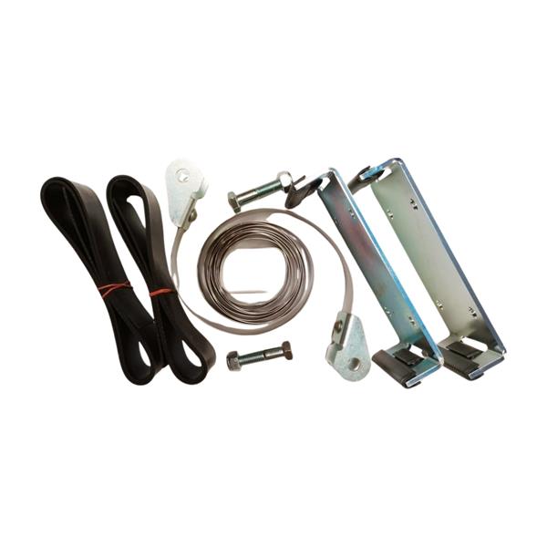 Kit de Montage en Inox pour Bouteilles de Gaz Ø 270-360mm