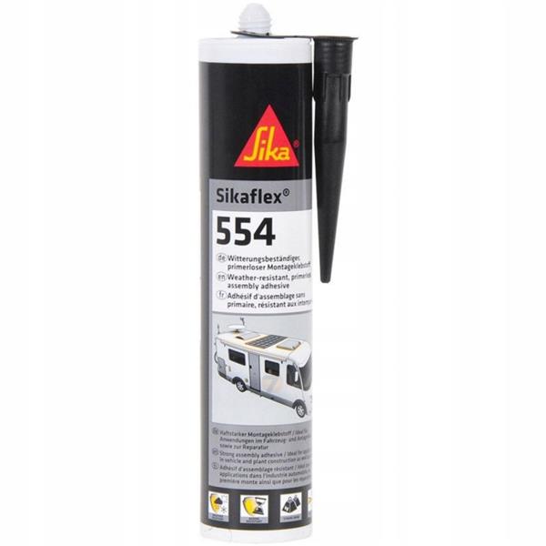 Sikaflex® 554 300ml Black – Adhesive for solar panels