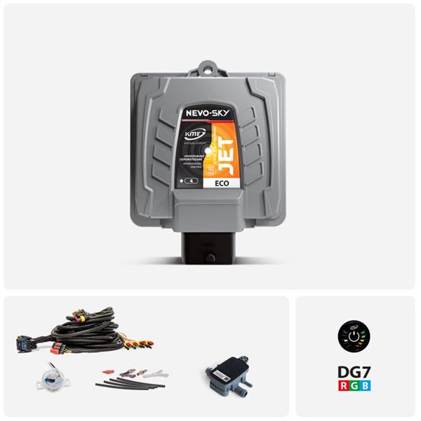 KME NEVO-SKY JET ECO 4 Cyl. met DG7 RGB-paneel