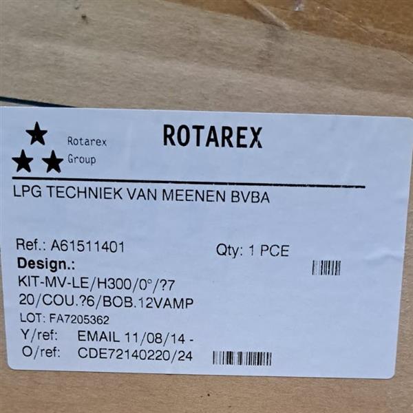 LPG Tank multivalve Rotarex