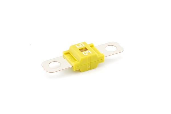 Midi Fuse 60A Yellow - MTA, 32V, Hole Spacing 30mm