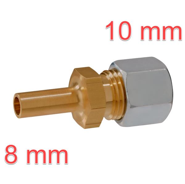 Raccord GOK 8x10 mm pour détendeur GPL