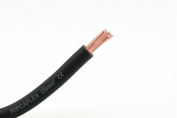 Batteriekabel 25mm² Schwarz