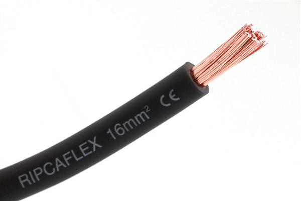 Batteriekabel 16mm² Schwarz pro Stück