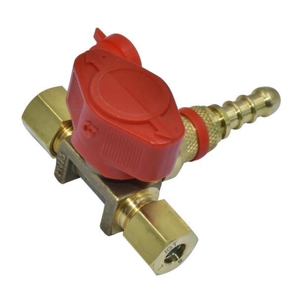 T-piece 2x8mm pipe – 8mm hose connector