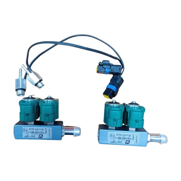 Emmegas LPG CNG injectoren 2x2 cil. JMU EVO2