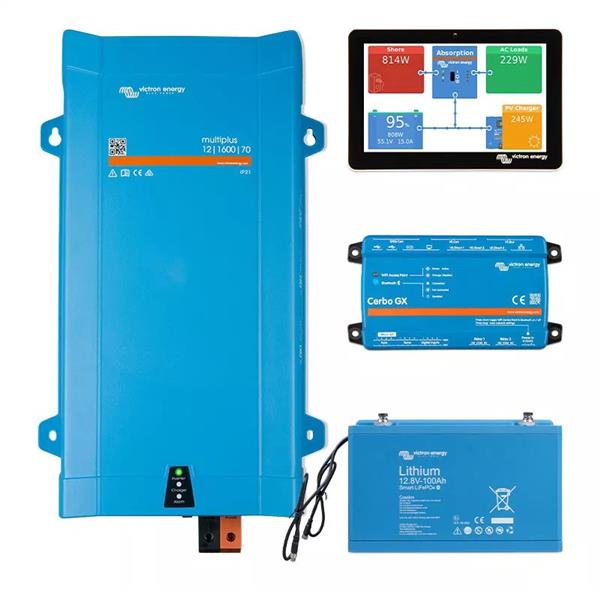 Hybrid solar system camper 70A