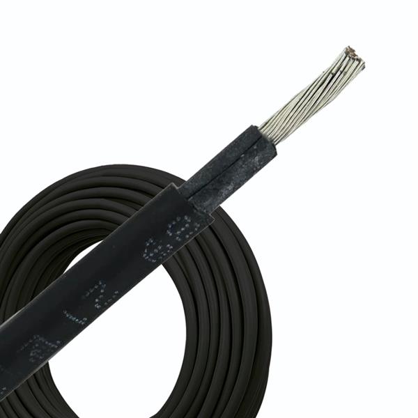 Câble solaire 4mm² noir camping-car