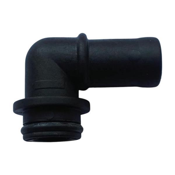 Kniestuk water 16mm 90° plastiek LPG