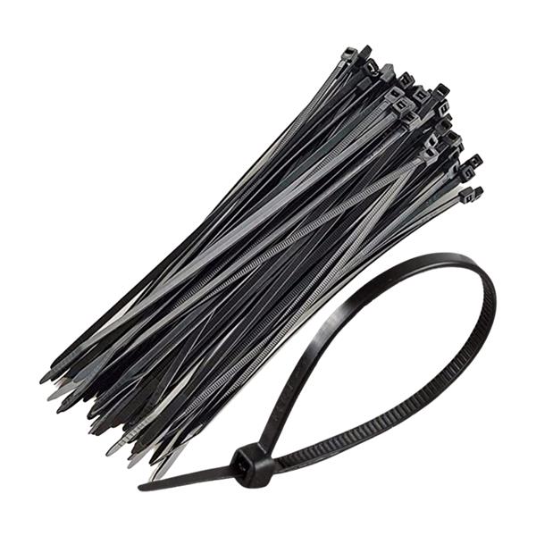 Kabelbinder (rikrakje), lengte: 365mmx7.5mm, per 100