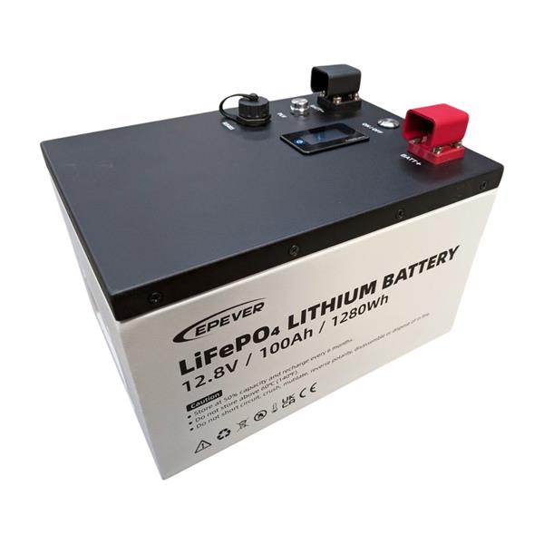 Epever LiFePO4 batterij 12,8V 100Ah IP65