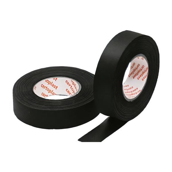 Certoplast 514 Ruban Noir 19mm x 25m - en tissue