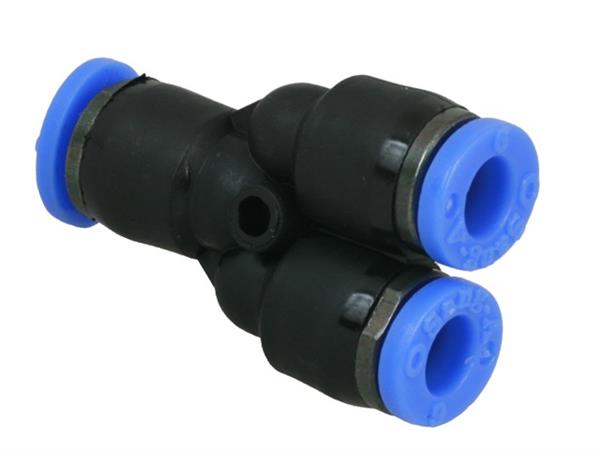 Snelkoppeling T-connector 4mm