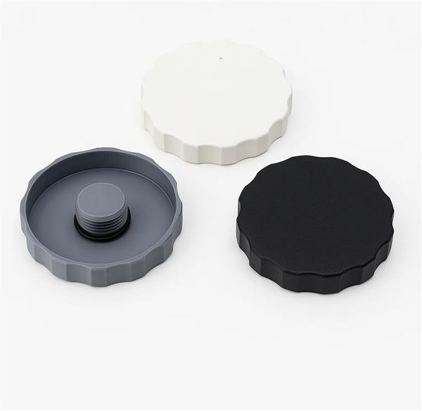 Schwarze 3D-Druck Kappe für LPG Außenbetankungsstutzen 1 Stück