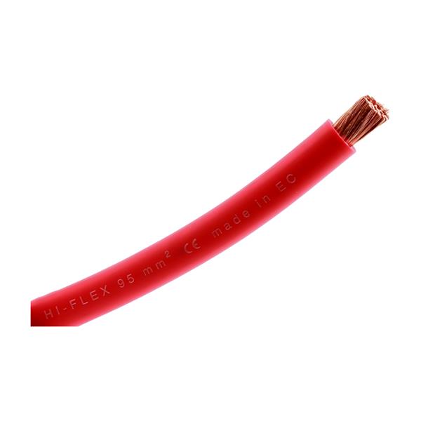 Accukabel 95mm² Rood per Meter | Flexibel Koper